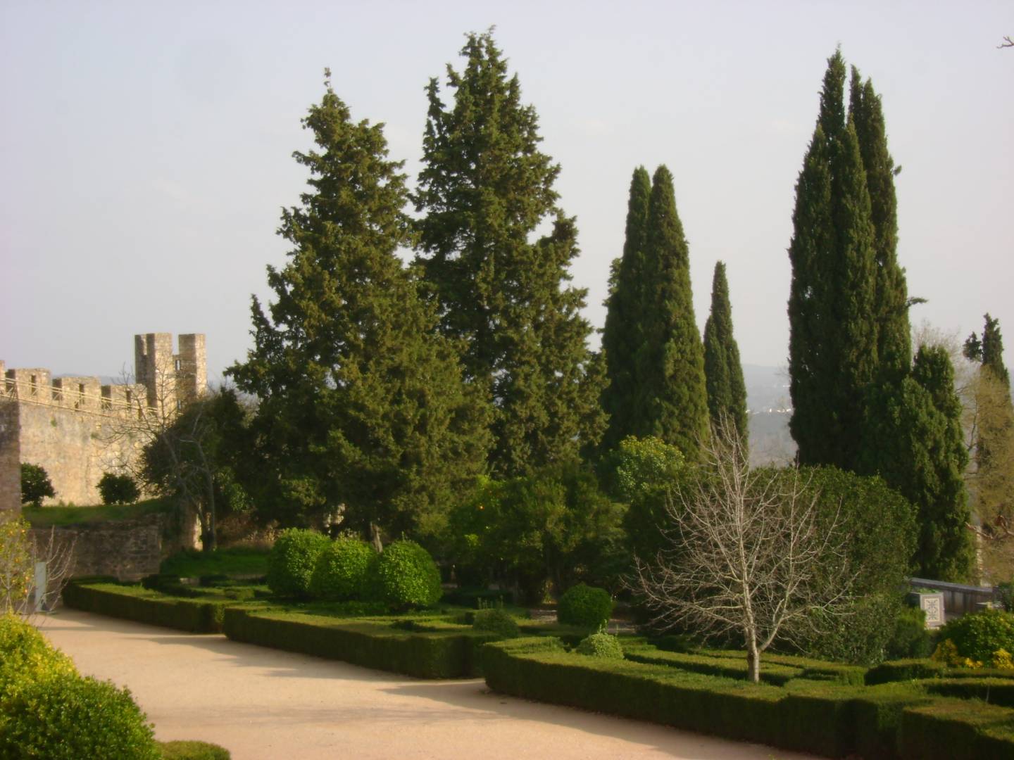 Jardim do Convento de Cristo em Tomar