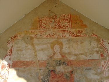 Pintura Mural na Capela de Santa Luzia de Larinho