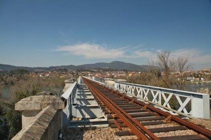Ponte Metálica sobre o Rio Minho